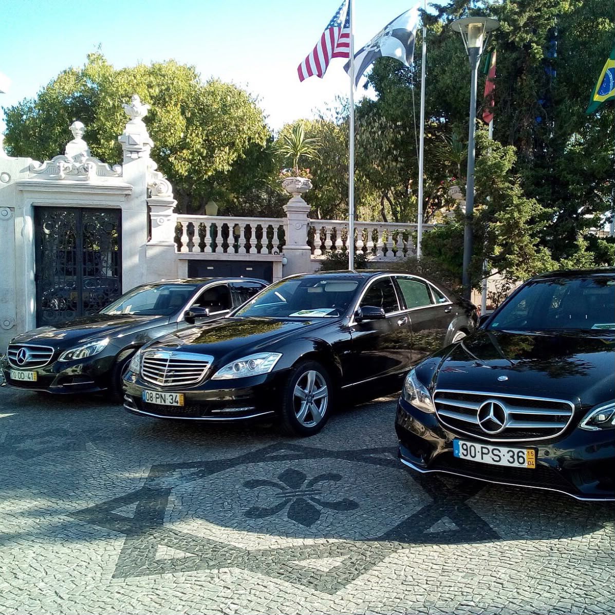 Mercedes-Benz Classe S e Classe E da frota VICDREAM